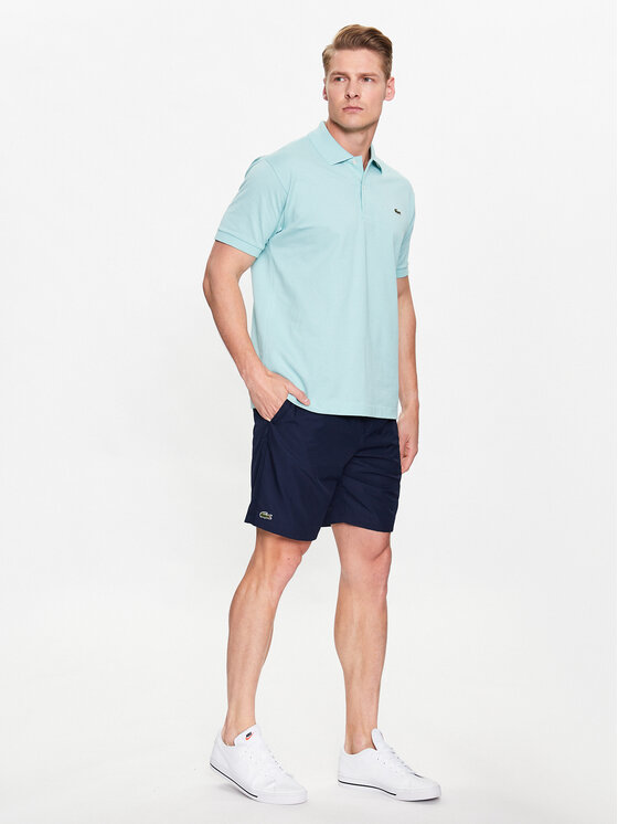 Lacoste Lacoste Szorty tenisowe GH353T Granatowy Regular Fit