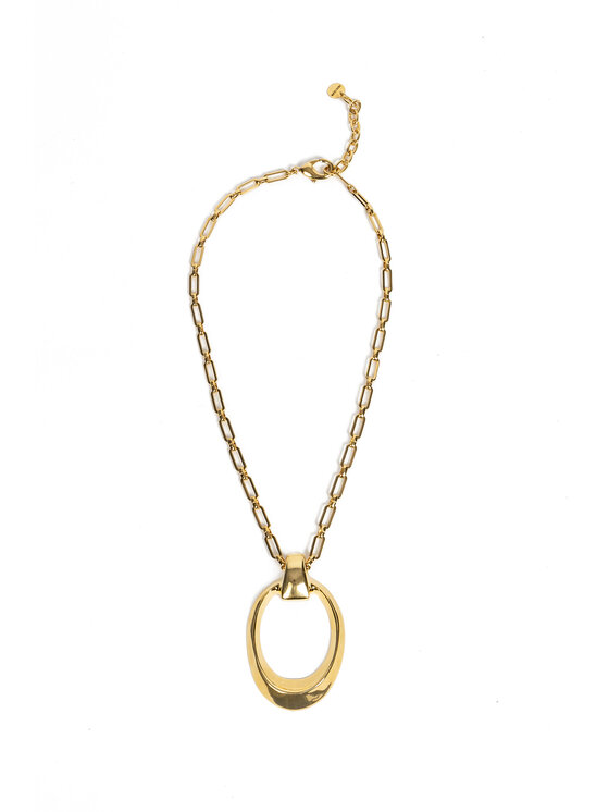 Deni Cler Milano Deni Cler Milano Naszyjnik T-DC-J003-E2-78-23-1 Złoty