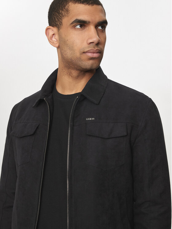 Guess Guess Демісезонна куртка M4YL03 WG9M2 Чорний Regular Fit