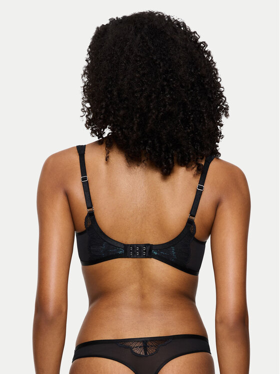 Triumph Triumph Pusiau dengta (balcony bra) liemenėlė Palina Moonlight Kiss 10224870 Juoda