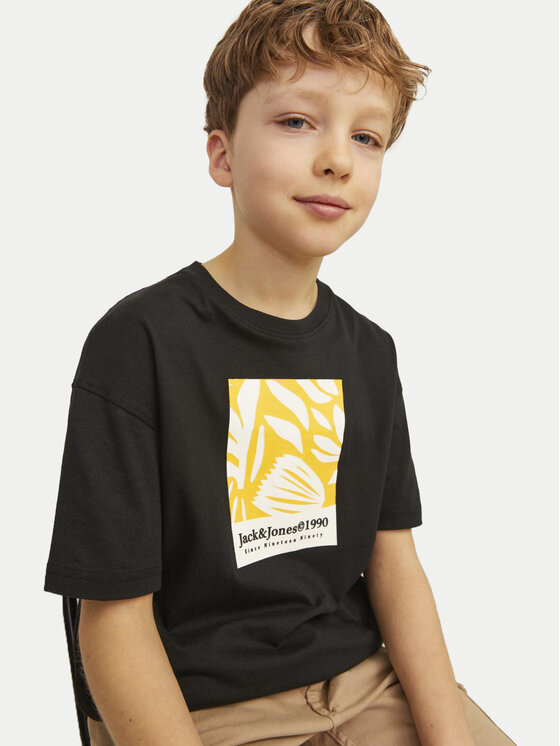 Jack&Jones Junior Jack&Jones Junior Marškinėliai Jormarbella 12257641 Juoda Loose Fit