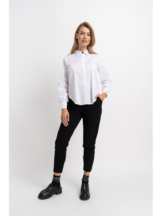 CLICK CLICK Παντελόνι γυναικείο 30-323 Μαύρο Anatomic Fit