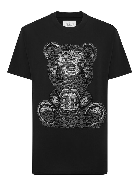 PHILIPP PLEIN PHILIPP PLEIN T-Shirt 25565 Czarny Regular Fit