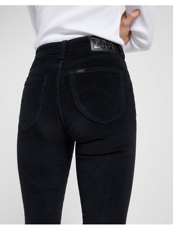 Lee Lee Jeansy BREESE BOOT Czarny Bootcut Fit