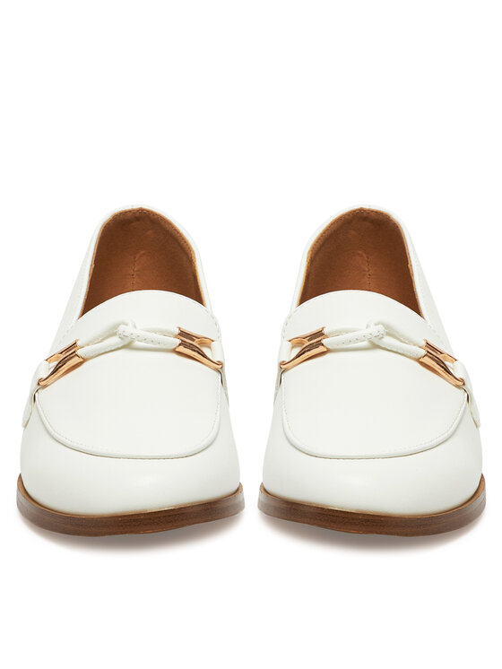 DeeZee DeeZee Loafersy R8102 Bílá