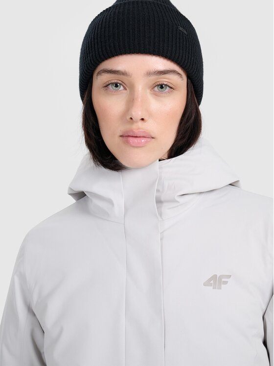 4F 4F Parka 4FRAW25TTJAF1027-27S Grigio Regular Fit