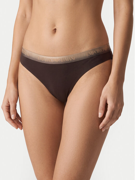 Emporio Armani Underwear Emporio Armani Underwear Комплект бикини EW005195 AF25572 U6279 Тъмнокафяв