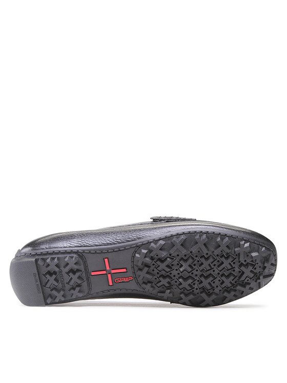 Geox Geox Mokasini D Kosmopolis + Grip D35RCB00046C9999 Črna