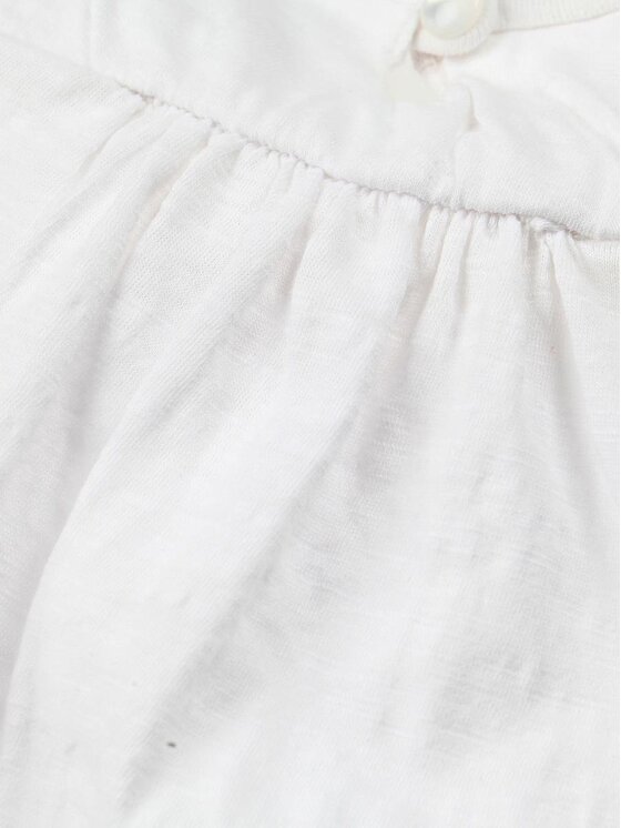 Kanz Kanz Bluzka 1434051-1000 Biały Basic Fit