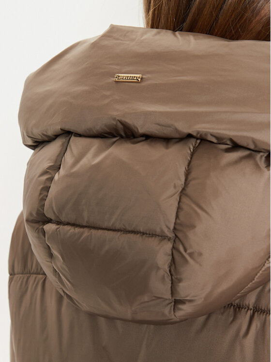Athlecia Athlecia Zimska jakna Moriarty EA243302 Rjava Relaxed Fit