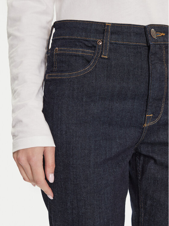 Lee Lee Jeansy Carol 112372650 Granatowy Straight Fit