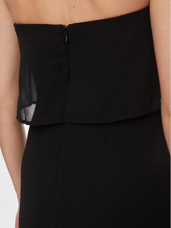 Vila Vila Õhtune kleit Milina 14094089 Must Regular Fit