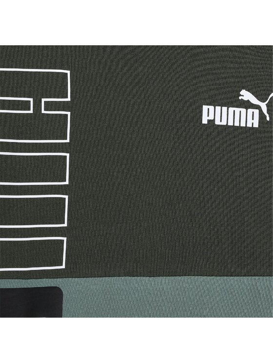 Puma Puma T-Shirt 676342 Zielony Regular Fit