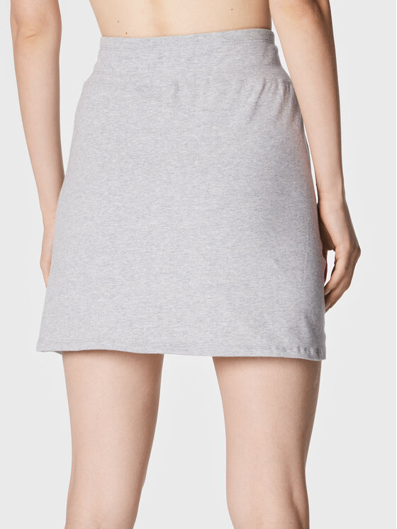 DKNY Sport DKNY Sport Trapecijos formos sijonas DP3S5017 Pilka Regular Fit