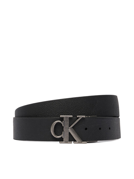 Calvin Klein Calvin Klein Колан Two Belt Rev Gift Set 35Mm LV04D0025G Черен