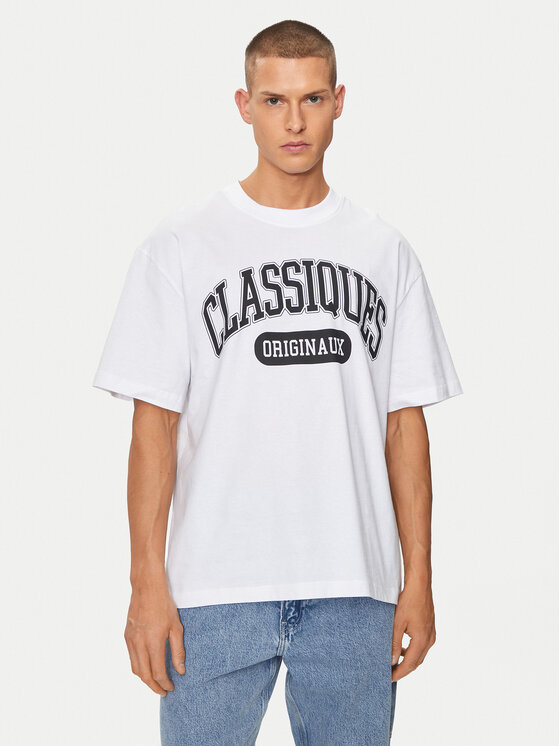 Only & Sons Only & Sons T-shirt Classiques 22029023 Bijela Relaxed Fit