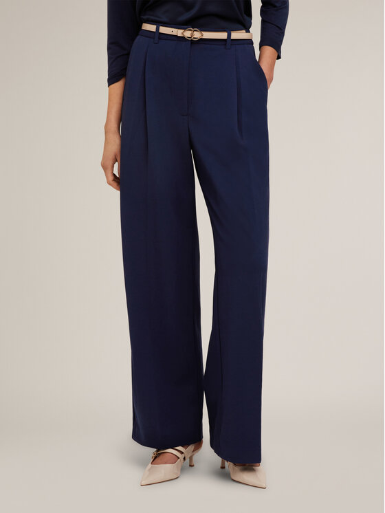 Motivi Motivi Pantaloni di tessuto P067Q103532N034 Blu Regular Fit