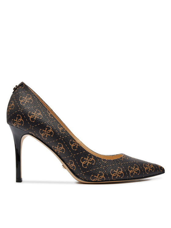 Pantofi cu toc subțire Guess Femei, Mărimea: 41, Maro, Dabbey 2 FLTDB2 FAL08