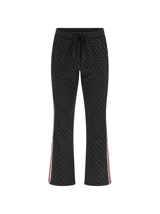 Guess Guess Spodnie materiałowe 179263 Czarny Regular Fit