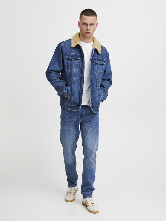 Blend Kurtka jeansowa 20714439 Niebieski Regular Fit | Modivo.pl