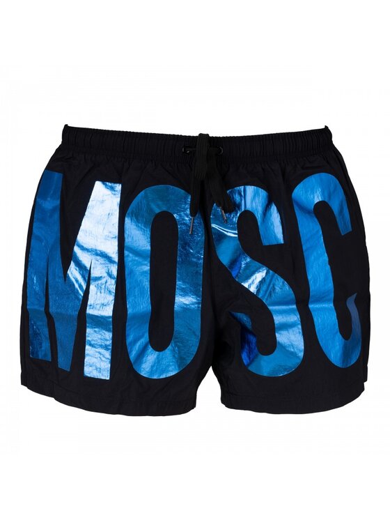 MOSCHINO MOSCHINO Plavecké šortky V6149 5539 Čierna Regular Fit