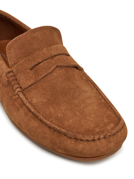 Tommy Hilfiger Tommy Hilfiger Mocasini Casual Hilfiger Suede Driver FM0FM04998 Maro