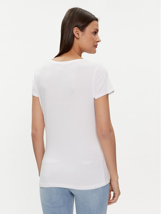 Liu Jo Liu Jo T-Shirt VA4227 JS360 Biały Regular Fit