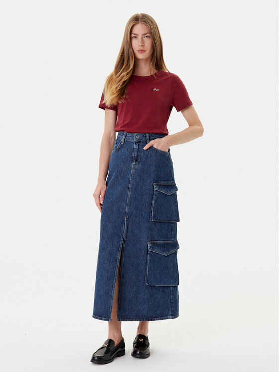 BOSS BOSS Тишърт C_Esogo_Hw 50554015 Червен Regular Fit