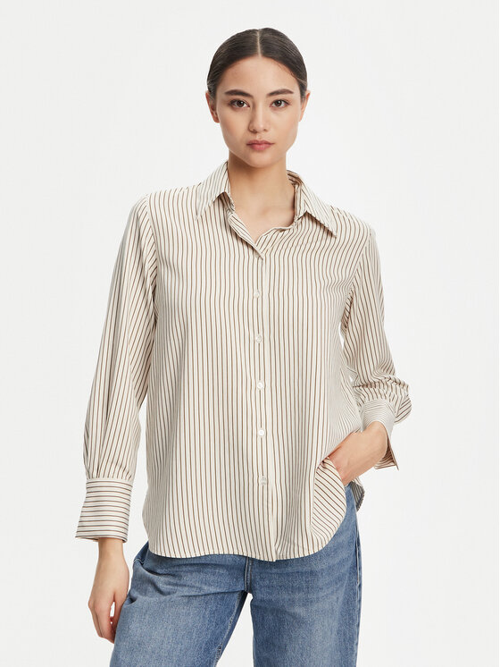 Marella Marella Cămașă Reperto 2523116081 Verde Regular Fit