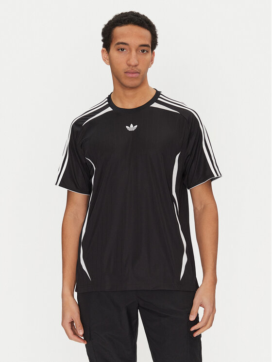 adidas T-shirt adicolor Teamgeist JC6229 Nero Loose Fit, taglia : XL