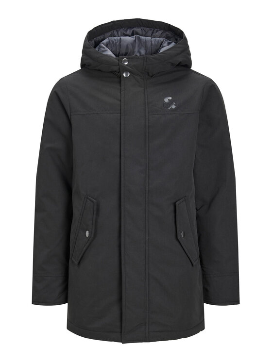 Jack&Jones Junior Jack&Jones Junior Μπουφάν χειμωνιάτικο 12236588 Μαύρο Regular Fit