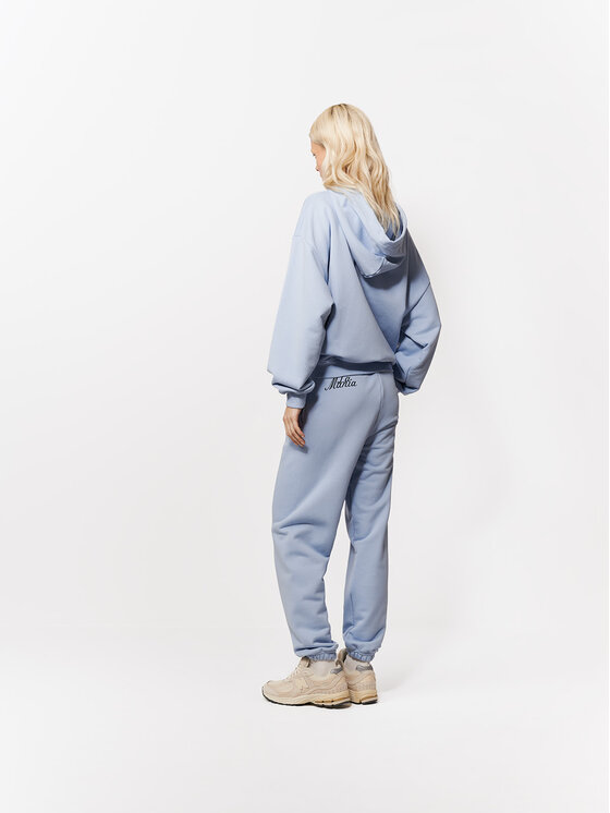 La Mania La Mania Felpa SYDNEY Celeste Basic Fit