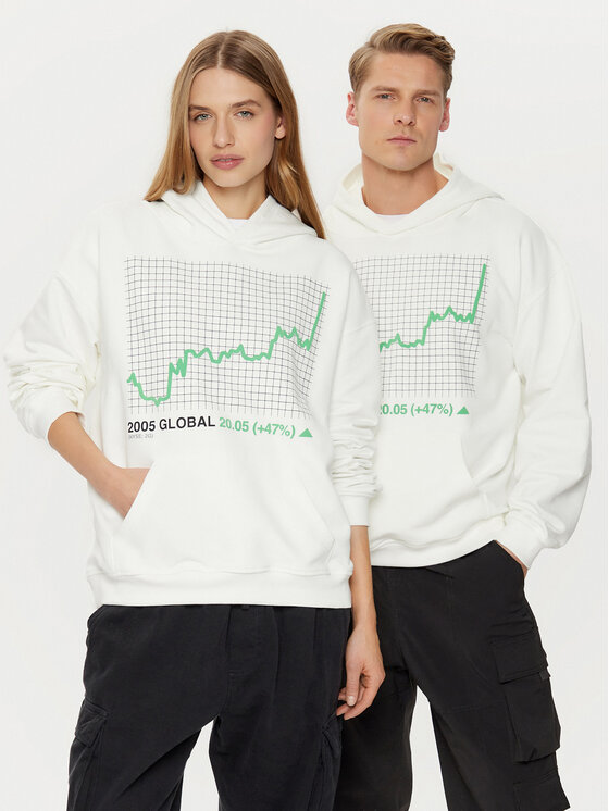 2005 2005 Sweatshirt Pump Weiß Relaxed Fit