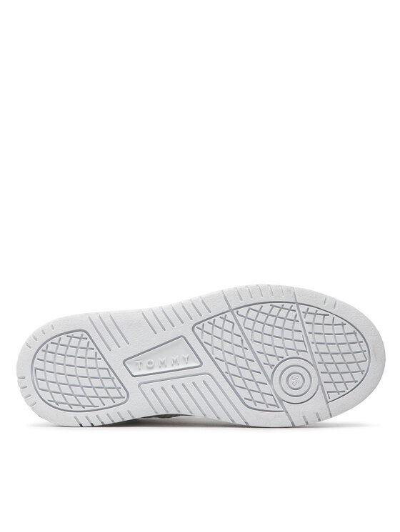 Tommy Hilfiger Tommy Hilfiger Sneakersy High Top Lace-Up Sneaker T3A9-32339-1435 S Biały