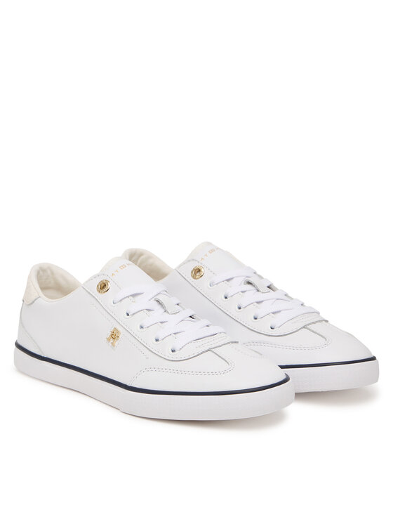 Tommy Hilfiger Tommy Hilfiger Sneakers Th Chic Low Profile Vulc FW0FW09104 Bianco