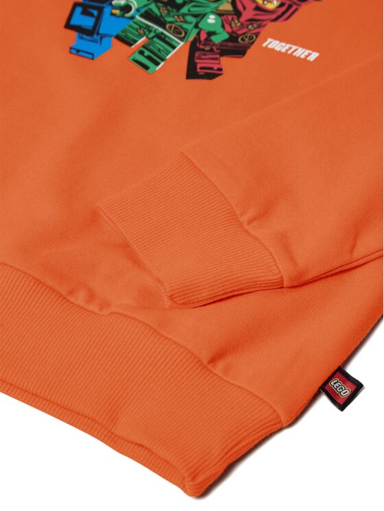 LEGO LEGO Sweatshirt Ninjago 11010944 Orange Regular Fit