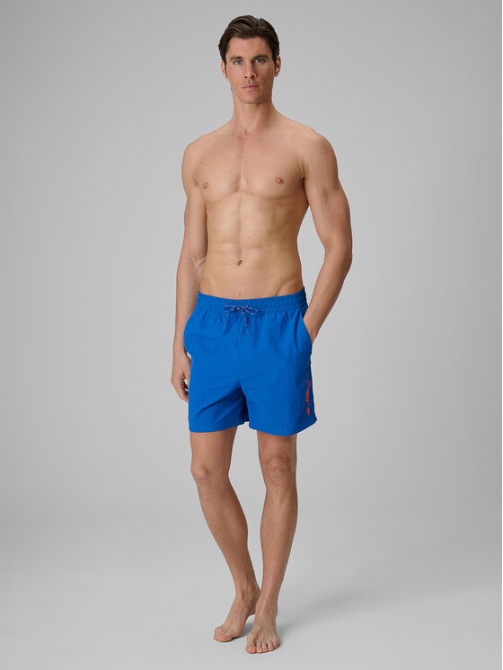 4F 4F Szorty kąpielowe FOB SUMMER Niebieski Regular Fit