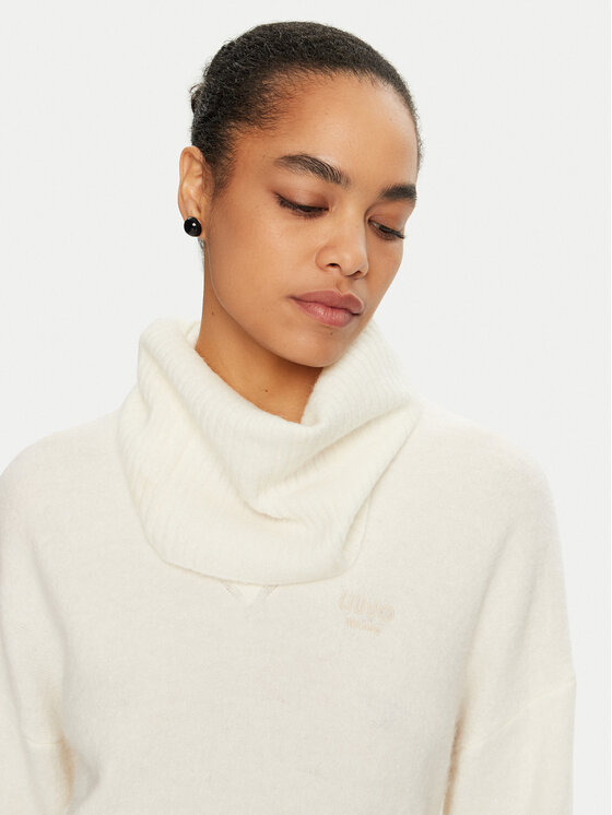 Liu Jo Liu Jo Трикотажна сукня WF4430 MA49P Écru Regular Fit