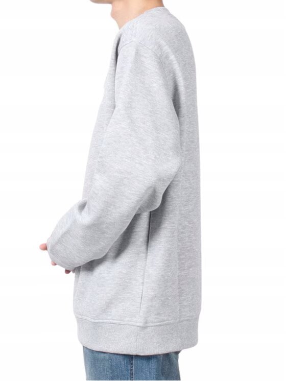 New Balance New Balance Bluza MT43905AG Szary Standard Fit