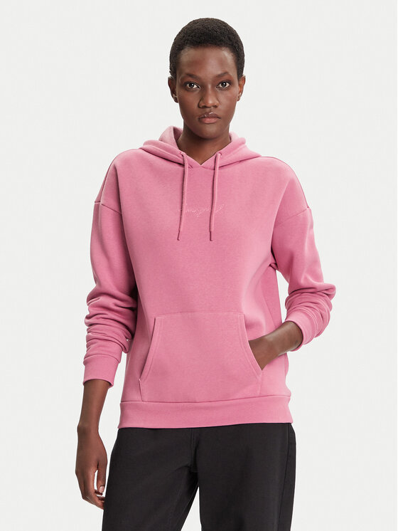 Desigual Desigual Pulóver Basic 25WWSK13 Rózsaszín Regular Fit