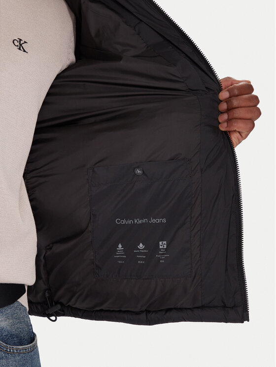 Calvin Klein Jeans Calvin Klein Jeans Zimní bunda LV04RD528G Černá Regular Fit
