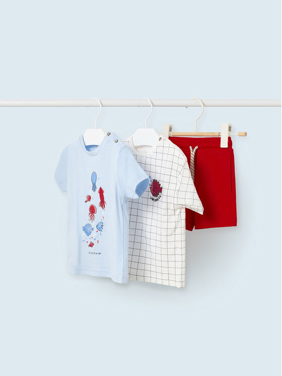Completo T-shirt, top e pantaloncini Mayoral