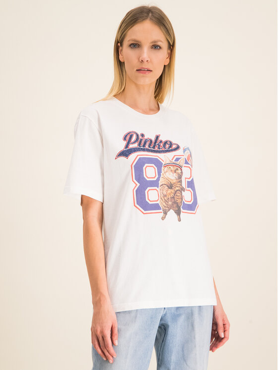 PINKO Pinko Футболка LUCIA HEFFERNAN Marquise PE 20 PHEFF 1N12L1 Y68E Білий Regular Fit