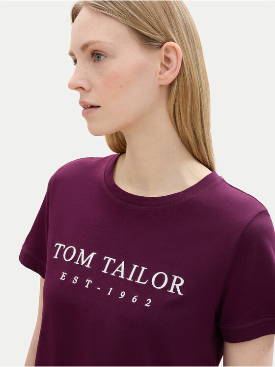 Tom Tailor Tom Tailor Tricou 1043695 Violet Regular Fit