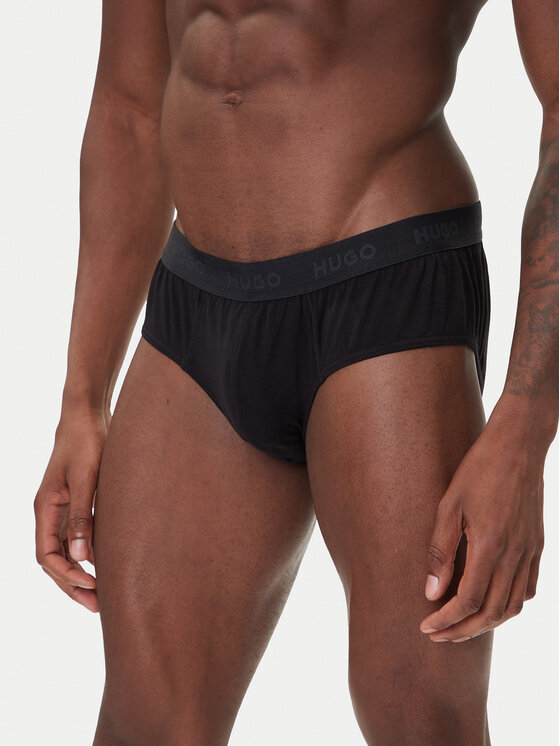 HUGO HUGO Súprava slipov 50532570 Čierna