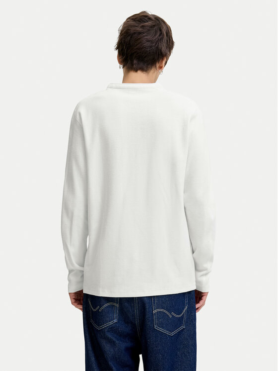Jack & Jones Jack & Jones Longsleeve Blutyrell 12266583 Alb Regular Fit