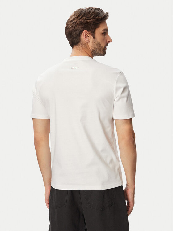 Spyder Spyder T-särk W126-SPMTS-1008-01X Valge Regular Fit
