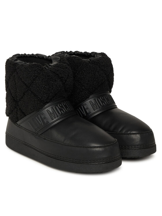 LOVE MOSCHINO LOVE MOSCHINO Čizme za snijeg JA24412G0NISJ00A Crna