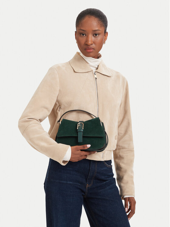 Furla Torbica Flow Mini Top Handle WB01032 BX3045 CN 5137S Tamno zelena