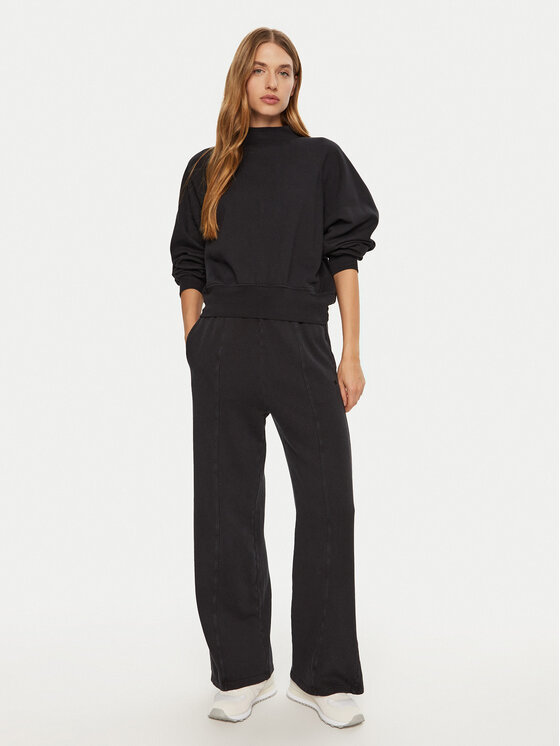 Champion Champion Pantaloni da tuta 117638 Nero Wide Leg